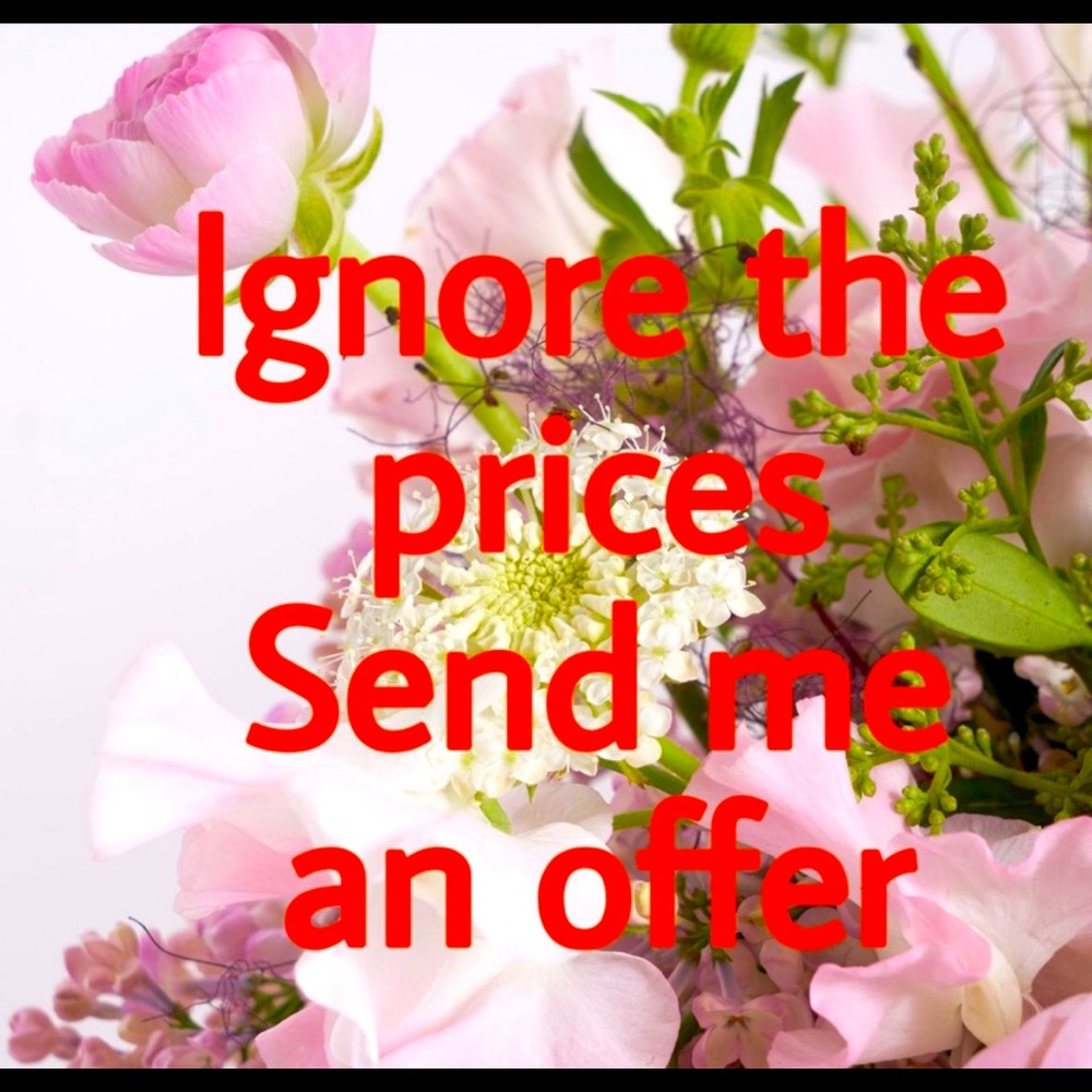 See something you like? Make a reasonable offer...